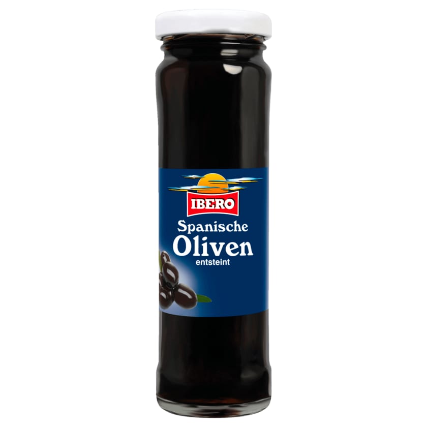 Ibero Schwarze Oliven entsteint 65g